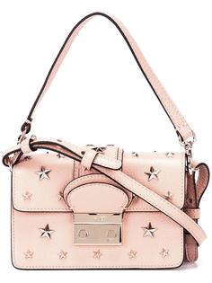 сумка-тоут с золотистыми звездами Red Valentino