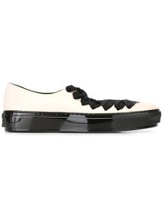 lace up ballerina sneakers Marni