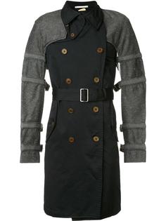 buckled bondage trench coat Comme Des Garçons Homme Plus