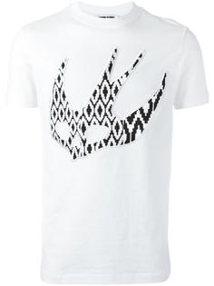 skull swallow T-shirt McQ Alexander McQueen