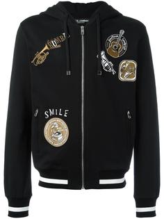 musical patch zip hoodie Dolce &amp; Gabbana