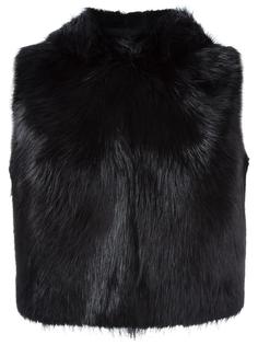 fur sleeveless jacket  Giuseppe Zanotti Design