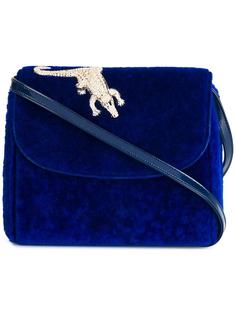 crocodile detail shoulder bag  Amélie Pichard