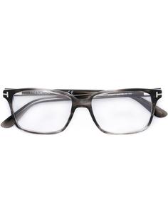 очки с квадратной оправой Tom Ford Eyewear