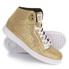Кеды кроссовки высокие женские DC Rebound High Se Gold
