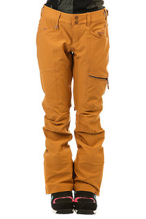 Штаны сноубордические женские Roxy Cabin Bone Brown