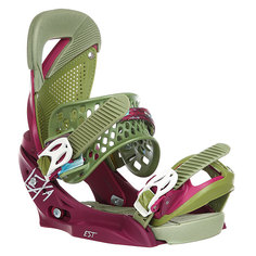 Крепления для сноуборда женские Burton Lexa Est Moss Burgundy
