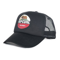 Бейсболка с сеткой Rip Curl Cali Bear Trucker Black