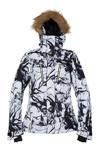 Куртка зимняя женская Rip Curl Chick Printed Jkt 4284 Jet Black