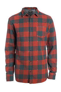 Рубашка в клетку Rip Curl Over And Over Shirt Ketchup