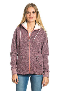 Толстовка классическая женская Rip Curl Active Heather Polar Fleece Shell Pink