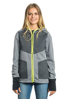 Толстовка сноубордическая женская Rip Curl Anti-series Espy Z/T Hood Grey Marle