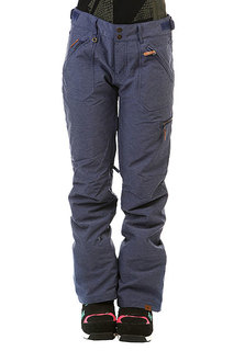 Штаны сноубордические женские Roxy Nadia Blue Print