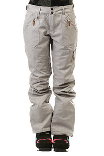 Штаны сноубордические женские Roxy Nadia Mid Heather Grey