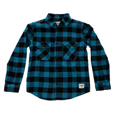 Рубашка в клетку детская Billabong All Day Flannel Ocean