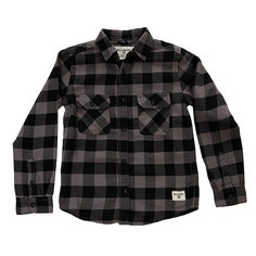 Рубашка в клетку детская Billabong All Day Flannel Black