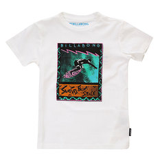 Футболка детская Billabong Surfer From Space White
