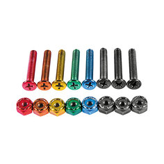 Винты для скейтборда Enjoi Little Buddies Anodized Bolts (10 Комплектов) Multi Phillips 7.8 (10 x Pack)