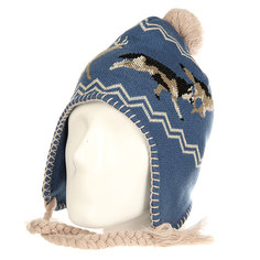 Шапка ушанка Ashbury Hunt Beanie Blue
