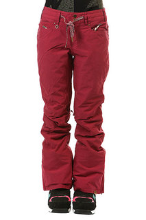 Штаны сноубордические женские Roxy Woodrun Rhododendron