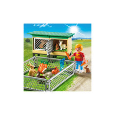 Ферма: Вольер и клетки с кроликами, PLAYMOBIL Playmobil®