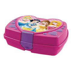 Disney Princess Контейнер для бутербродов фигурный. Новый Диск