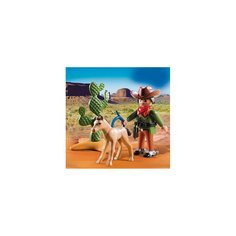 Экстра-набор: Ковбой с жеребенком, PLAYMOBIL Playmobil®