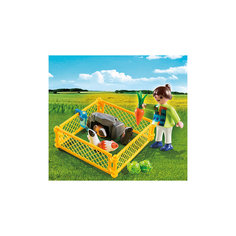 Экстра-набор: Девочка с морскими свинками, PLAYMOBIL Playmobil®