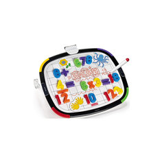 Магнитная доска из 48 элементов и 10 карточек, Quercetti