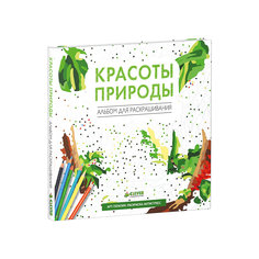 Альбом для раскрашивания "Красоты природы" Clever