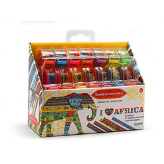 "Я люблю Африку" Большой набор для творчества с клейкими ленточками. Чудо Творчество