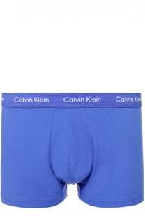 Комплект из трех хлопковых боксеров с широкой резинкой Calvin Klein