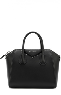 Сумка Antigona small с металлическими заклепками Givenchy