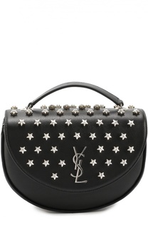 Сумка Bubble Monogram с отделкой стразами в виде звезд Saint Laurent