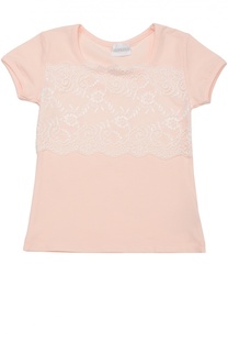 Футболка с кружевной вставкой La Perla