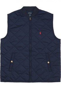Стеганый жилет на молнии Polo Ralph Lauren
