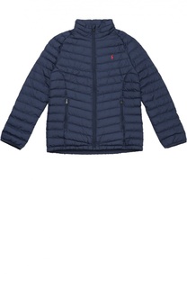 Утепленная стеганая куртка на молнии Polo Ralph Lauren