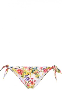 Плавки-бикини с цветочным принтом Dolce &amp; Gabbana