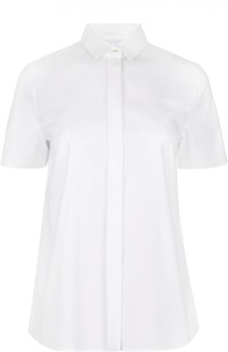 Блуза прямого кроя с укороченным рукавом BOSS