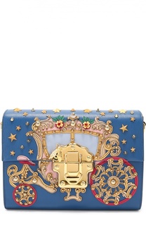 Сумка Lucia с аппликациями и металлическими заклепками Dolce &amp; Gabbana