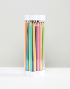 Цветные карандаши и точилка NPW Oh K - Мульти