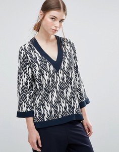 Блузка Just Female Ikat - Синий