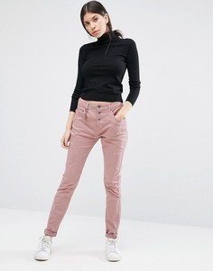 Зауженные брюки антифит Vero Moda - 34 - Розовый