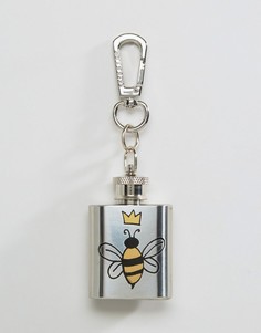 Плоская фляжка с пчелой Skinnydip - Мульти