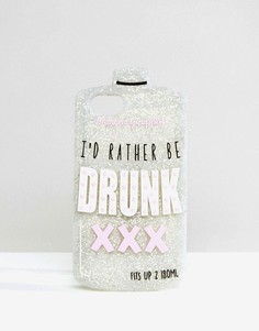 Чехол для iPhone 6/6S с принтом Id Rather Be Drunk Skinnydip - Мульти