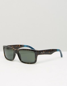 Квадратные солнцезащитные очки Toms Culver - Черный