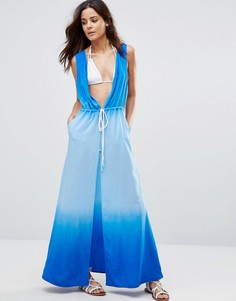 Пляжное платье с эффектом омбре Echo - Синий