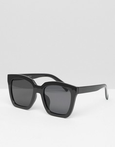 Стильные солнцезащитные очки 7X - Черный
