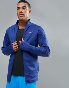 Nike Running Dri-FIT Thermal Jacket In Blue 683582-455 - Синий