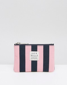 Кошелек для монет с розовой и темно-синей отделкой Jack Wills - Мульти